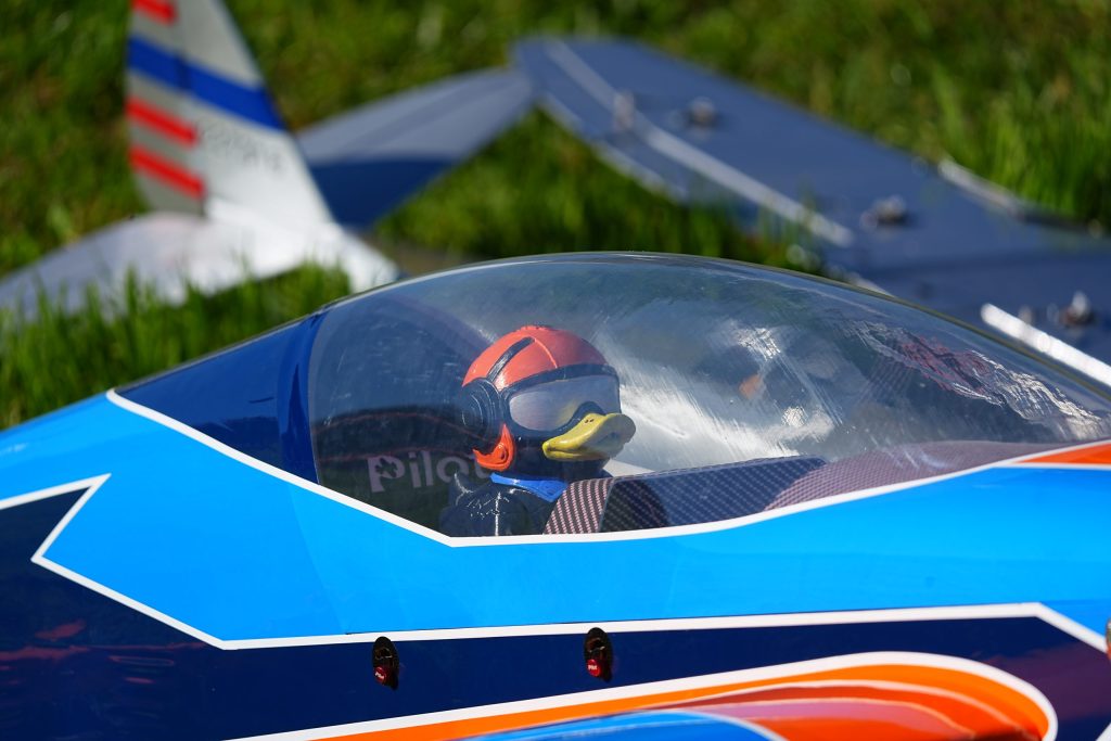 Flugschau MFV-Thal: Kunstflugmodell cockpit