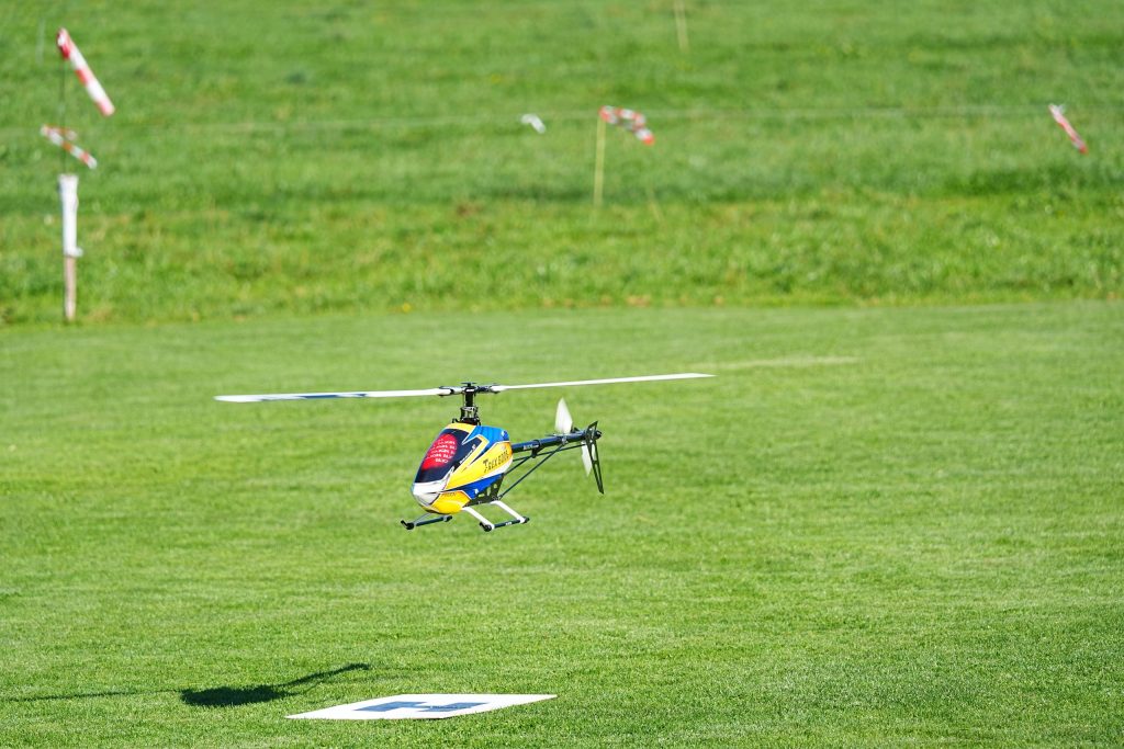 Flugschau MFV-Thal: Helikopter landung